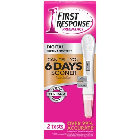 First Response Gold Digital Pregnancy Test 2ct Target