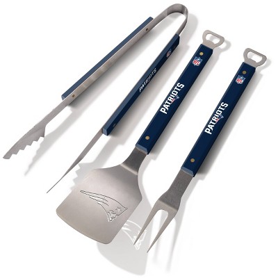 NFL New England Patriots Spirit Series 3pc BBQ Set