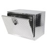 24 Inch Underbody Truck Tool Box, Heavy Duty Aluminum Stripe Plating Truck Tool Chest Box With T-Handle Waterproof Storage Organizer - 2 of 4
