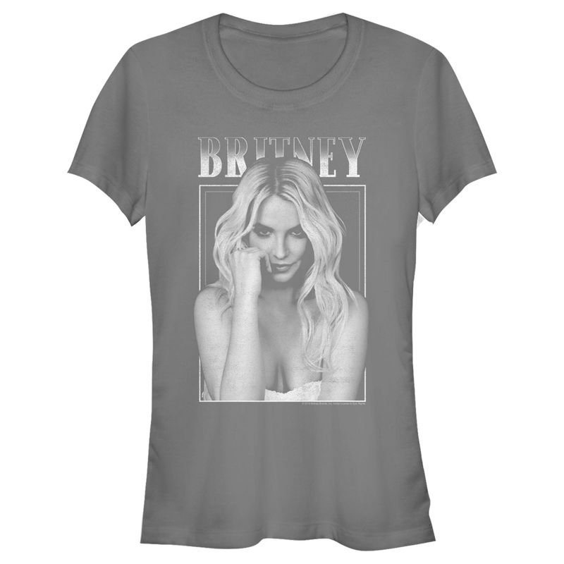 Juniors Womens Britney Spears Secret Star T-Shirt, 1 of 5
