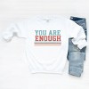 Simply Sage Market You Are Enough Stripes Sweatshirt - 3 of 4