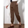 Lars Amadeus Men's Double Pleated Zipper Leg Tapered Formal Dress Pants - 2 of 4