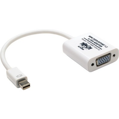 Tripp Lite Keyspan Mini DisplayPort to VGA Adapter Converter Active 6" Mini DP MDP to VGA Mini Dport - DisplayPort/VGA for Monitor, Computer