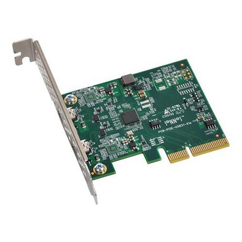 Sonnet Allegro Dual Port 10gbs Usb C Usb 3 1 Gen 2 Pcie Adapter Card With 15w Power Per Port Target