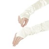 INSPIRE CHIC Women's Fingerless Satin Elbow Long Gloves 1 Pair - 4 of 4