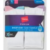 Hanes Premium Women's 6pk Cool Comfort Lightweight Crew Socks - 5-9 - 2 of 2