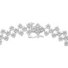Haus of Brilliance Silver 1.0 cttw Miracle-Set Round Diamond "Zig Zag" Link Bracelet - 3 of 4