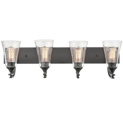 Millennium Lighting Natalie 4 - Light Vanity in  Matte Black