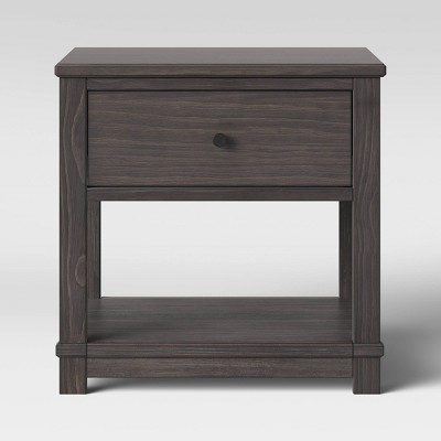 Simmons Kids' SlumberTime Monterey Nightstand - Rustic Gray