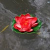Unique Bargains Artificial Lotus Flower for Garden Ponds Pool Decoration - 2 of 4