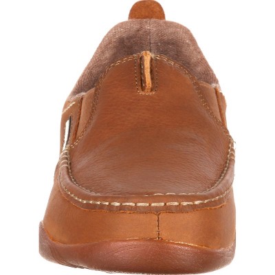 Georgia Boot Cedar Falls, Moc-Toe Shoe, Plain Toe Toe, 2 in Height, Brown, 10.5 W GB00560 W 105