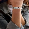 Ross-Simons 3.60 ct. t.w. Multi-Gemstone Cuff Bracelet in Sterling Silver - 2 of 3