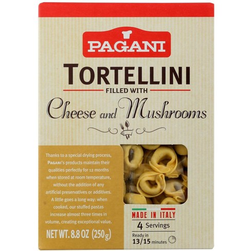 Pagani Tortellini With Cheese & Mushroom - Case Of 8 - 8.8 Oz : Target