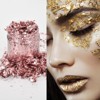 Unique Bargains Gold Foil Flakes for Nail Resin Crafts Painting Candle Making - 4 of 4