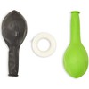 Blue Panda 50-Pack 12-inch Latex Balloons Party Decorations, Lime Green, Black - 4 of 4