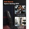 TROPOW Adjustable Weight Bench ¨C 660LB Capacity 5-Level Incline/Decline Foldable Exercise Bench for Home Gym & Full-Body Training (Black, 1-Pack) - 3 of 4