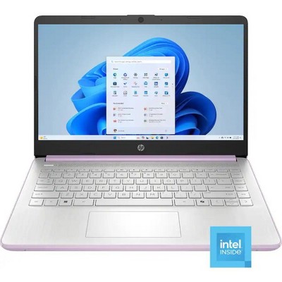 HP - 14" Laptop - Intel Processor N150 2025 - 4GB Memory - 128GB UFS - Honey Lavender