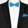 Jacob Alexander Men's Solid Color Pre-Tied Adjustable Banded Bow Tie - 2 of 4