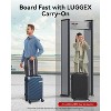 LUGGEX Luggage with Spinner Wheels, Polycarbonate Expandable Hard Shell Suitcase, Carry On 20 Inch, Champagne - 2 of 4