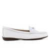 Marc Joseph New York | Womens Leather Slip On Beverley Road Twisted Penny Driver Loafers - 3 of 4