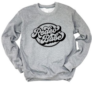 Simply Sage Market Women's Graphic Sweatshirt Rodeo Babe - 1 of 3