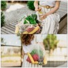 Unique Bargains Cotton Mesh Bag Net String Grocery Bag 15 x 12.2 Inch - 2 of 4