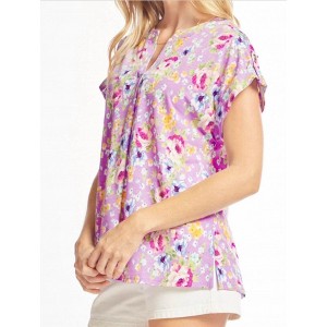 Women's Lovely Floral Tee - Dear Scarlett - 1 of 3