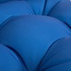 ARTPLANT Outdoor Dinning Seat Pads Cushions with Tie 19"x19"x4",Square Wicker Outdoor Tufted Chair Cushion,Set of 2 - 4 of 4