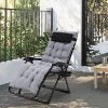 WhizMax Adjustable  Zero Gravity Chair, Padded Lounge Chaise Indoor, Outdoor Reclining Chair - 2 of 4