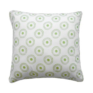 C&F Home 26" x 26" Lilly Yellow Purple Red Pink Floral Cotton Euro Sham - Machine Washable - 1 of 4