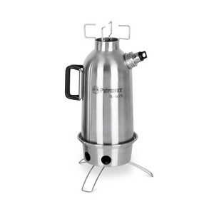 Petromax Fire Kettle Outdoor Stove - Campfire Cookware Boils Water or Heats Up Small Meals, Stainless Steel - 1 of 4