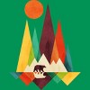 Junior's Design By Humans Mountain Bear By radiomode T-Shirt - 2 of 3