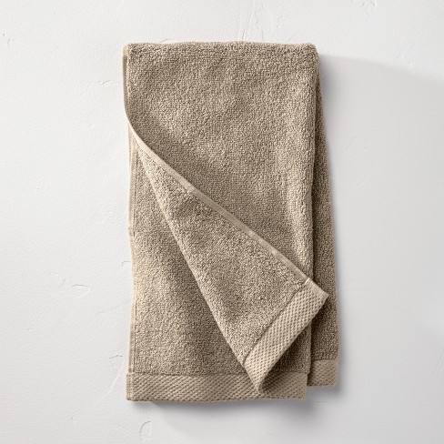 Organic Hand Towel Dark Sand - Casaluna™