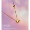 Benevolence LA Gold Butterfly Necklace for Women - 14k Gold Dipped - 4 of 4