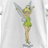 Girl's Peter Pan Tinker Bell Retro Watercolor Portrait T-Shirt - image 2 of 4