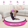 Costway 40'' Inflatable Round Gymnastic Mat Tumbling Floor Mat W/Electric Pump - 4 of 4