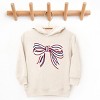 The Juniper Shop Patriotic Layered Bow Toddler Hoodie - 2 of 4
