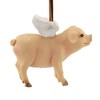 Ganz 2.5 Inch Flying Pig Christmas Wings Tree Ornaments - 3 of 3
