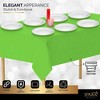 Plastic Tablecloth Disposable, Tablecloths for Rectangle Tables 54 inch. x 108 inch. Fits Tables Up to 8 Feet, Table Cloth for Party - SparkSettings - 3 of 4