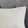 Sapphtopaz Comforter Set Fur Down Alternative Checkerboard Pattern Quilt Set 1 Quilt, 1 Pillow Shams, Machine Washable - 3 of 4