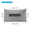 Unique Bargains Car Sun Visor Seat PU Leather Adjustable Elastic Strap Tissue Box Cover - 2 of 4