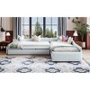 Twin Size Upholstered Double Daybed with Trundle and Drawer for Bedroom - 4 of 4