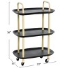 Storied Home Modern Tiered Trolley - 2 of 4