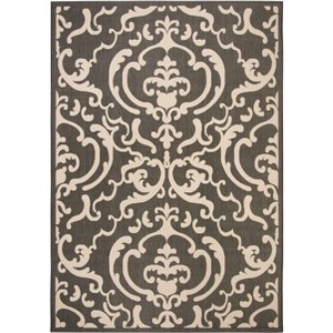 Courtyard CY2663 UV & Stain Resistant Non-Shedding Power Loomed Indoor/Outdoor Rugs - Safavieh - 1 of 4