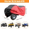 Unique Bargains Waterproof  ATV Cover for Polaris Sportsman 90 110 300 - 2 of 4