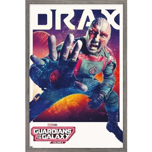 Trends International Marvel Guardians of the Galaxy Vol. 3 - Drax One Sheet Framed Wall Poster Prints - 1 of 4