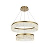 Elegant Lighting Rune 2 - Light Chandelier in  Satin Gold - 2 of 4