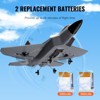 VEVOR RC Airplane Fighter EPP Foam RC Plane Toy with 2.4 GHz Remote Control - 4 of 4