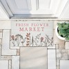 Stupell Industries Fresh Flower Market Blooms Printed Outdoor Door Mat, design by Lux + Me Designs, 18"x30" - 4 of 4