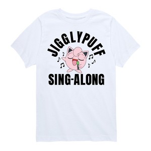 Boys' - Pokémon - Jiggypuff Sing Along Short Sleeve Graphic T-Shirt - 1 of 4